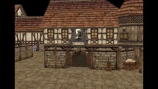 Lineage II 2024 Gludio Pub, open door, add chair, fix floor for Interlude