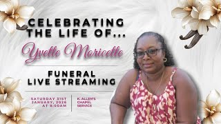 Celebrating the life of Yvette Moricette.