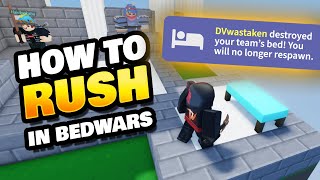 How to Rush & Get Wins in Roblox BedWars