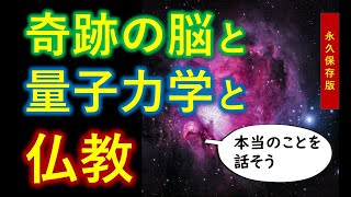 生命の本質が０から一気に分かる！ 奇跡の脳と量子力学と仏教【永久保存版】