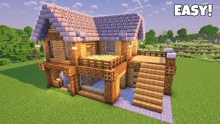 Build this Beautiful and easy house in MINECRAFT