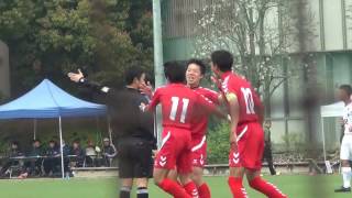 東京実業　20160403　関東大会東京都予選　vs早稲田実業　Goal1