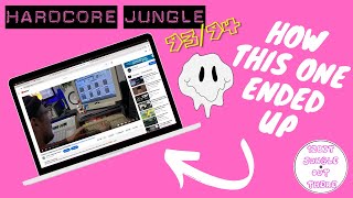 90s HARDCORE JUNGLE - Production Walk through - How I finished it - From the Hardware to the DAW !!