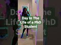 Another day in the life of a PhD student