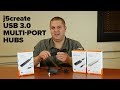 j5create Multi-Port USB 3.0 Hubs