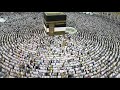 Muslim worshippers perform prayers around the Kaaba