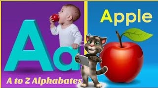 A for apple b for bus , abcd kids song, abcd rhymes video, abcd learning, | #kidstvenglish1