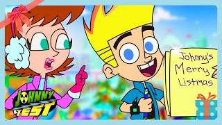 🎁🎄 A HOLLY JOHNNY CHRISTMAS 🎄🎁 | HAPPY HOLIDAYS! ❄️ | Johnny Test Compilation | WildBrain Monsters