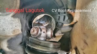 How to replace CV Boot/Mitsubishi Lancer GLS