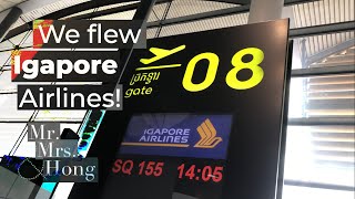 IGAPORE? Or SINGAPORE? Our flight to “Igapore”. (SQ155 PNH ✈ SIN Flight Review) | Mr. and Mrs. Hong