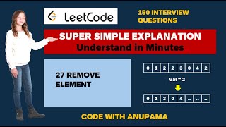 Remove Element | Leetcode problem 27 | Leetcode Interview 150 Questions