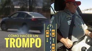 CLASE DE MANEJO  ¿Cómo hacer un trompo? Velocidad Total Autos Derrape