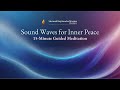 Sound Waves for Inner Peace | 15-Minute Guided Meditation