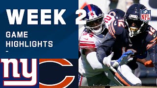 Giants vs. Bears Week 2 Highlights | NFL 2020