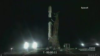 SpaceX launches Falcon 9 rocket from Vandenberg SFB Sunday