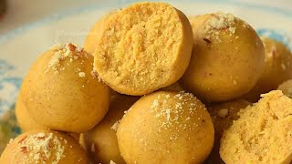 3 Ingredient Halwai Style Besan ke Laddu | बाजार से भी बेहतर घर पर बनाए with all tips & tricks |