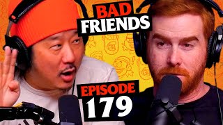 Aliens, Gyoza & Japanese Dog Men, Oh My! | Ep 179 | Bad Friends