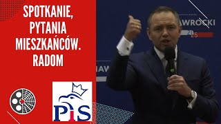 Karol Nawrocki - spotkanie, pytania mieszkańców. Radom