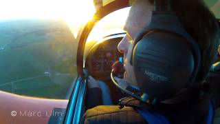 SIAI-Marchetti SF260 Cockpit Bolzano Take off, Landing