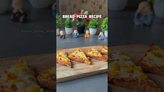 Bread Pizza Recipe #shorts #pizza #viral #recipe