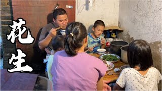 农村媳妇坐月子遇到暴雨天气，晚餐老公给我煲了花生骨头汤暖暖身【一帆妈妈】