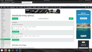Codingjs (Codingbat) Array-2 --shiftLeft && (Js array slice, splice full tutorial)