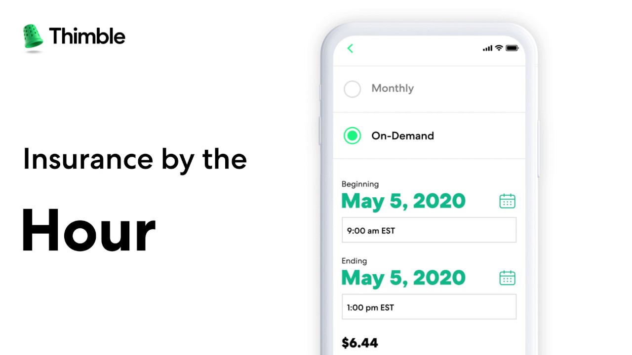 Instant Certificate Of Insurance | Thimble - YouTube