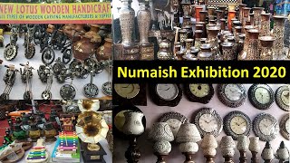 Numaish Nampally Exhibition Hyderabad Vlog 2020 || Beautiful Wooden Handicrafts in Numaish