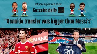 NEW SIGNING: Fabrizio Romano | Ronaldo was a bigger transfer than Messi.