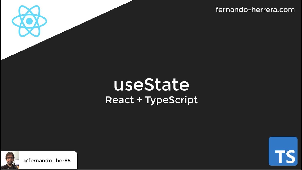 React + TypeScript: UseState - YouTube