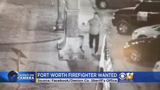 Fort Worth Firefighter Wanted For Damaging American Flags