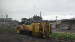 石北本線　普通列車　遠軽網走02　安国～生田原　北海道遠軽町　右側車窓