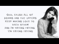 Selena Gomez Hands To Myself lyrics