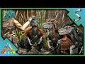 HATCHING OUR DEINONYCHUS PACK AND HUNTING! - Ark: Valguero [DLC Gameplay E6]