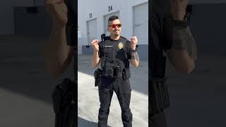Always match your BODY ARMOR to your mission. #police #security #selfdefense