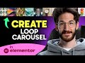 How to CREATE a LOOP CAROUSEL in Elementor (Step by Step)