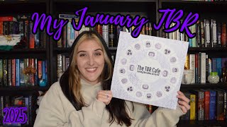 First Round of The TBR Cafe For 2025 | My January TBR