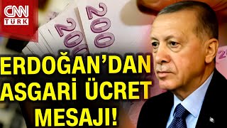Cumhurbaşkanı Erdoğan'dan Kritik 'Asgari Ücret' ve 'Enflasyon' Açıklaması! #Haber #SonDakika