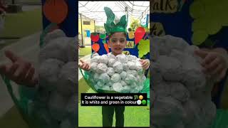 fancy dress competition 5 lines on cauliflower #fortodllers#kidsrhymes#easyfancydress#