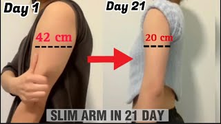 Slim Arm Fat Exercise | Do it Everyday to Reduce Arm Fat in 21 Days | Home Fitness Challenge