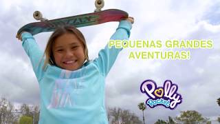 A CANÇÃO DA POLLY COM SKY BROWN 🎸🎶Pequenas Grande Aventuras Polly Pocket Em Português Brasil