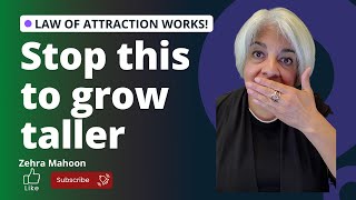Stop this to grow taller & increase your height, Law of Attraction & Teachings of Abraham