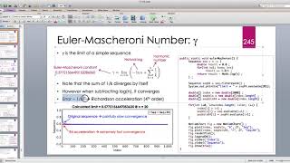 Java for Scientific Computing: Beta Function & Euler-Mascheroni constant