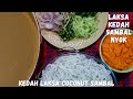 Laksa Kedah Sambal Nyok/Mudah Cepat Sedap/Kedah Laksa Coconut Sambal #easy #cooking #subscribe