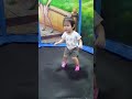 Shaira Jumping Trampoline | Shana & Shaira TV #shorts