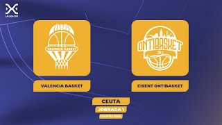 VALENCIA BASKET vs CISENT ONTIBASKET (Partido Completo - Cuartos Final) || J1 - Ceuta || LA LIGA 3x3