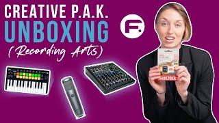 Unboxing the F.I.R.S.T. Institute Creative P.A.K. (Recording Arts)