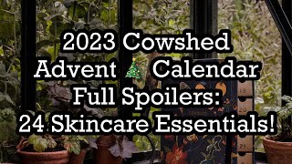 023 Cowshed Advent 🎄 Calendar Full Spoilers: 24 Skincare Essentials! | BeautyAmaB