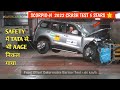 MAHINDRA SCORPIO - N ये SAFETY का भी BIG DADDY💥 MAHINDRA SCORPIO N SCORES 5 STAR IN CRASH TEST