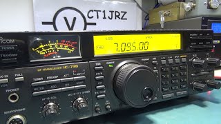 Icom IC738 Manutenção Com Muitas Complicações e Imprevistos